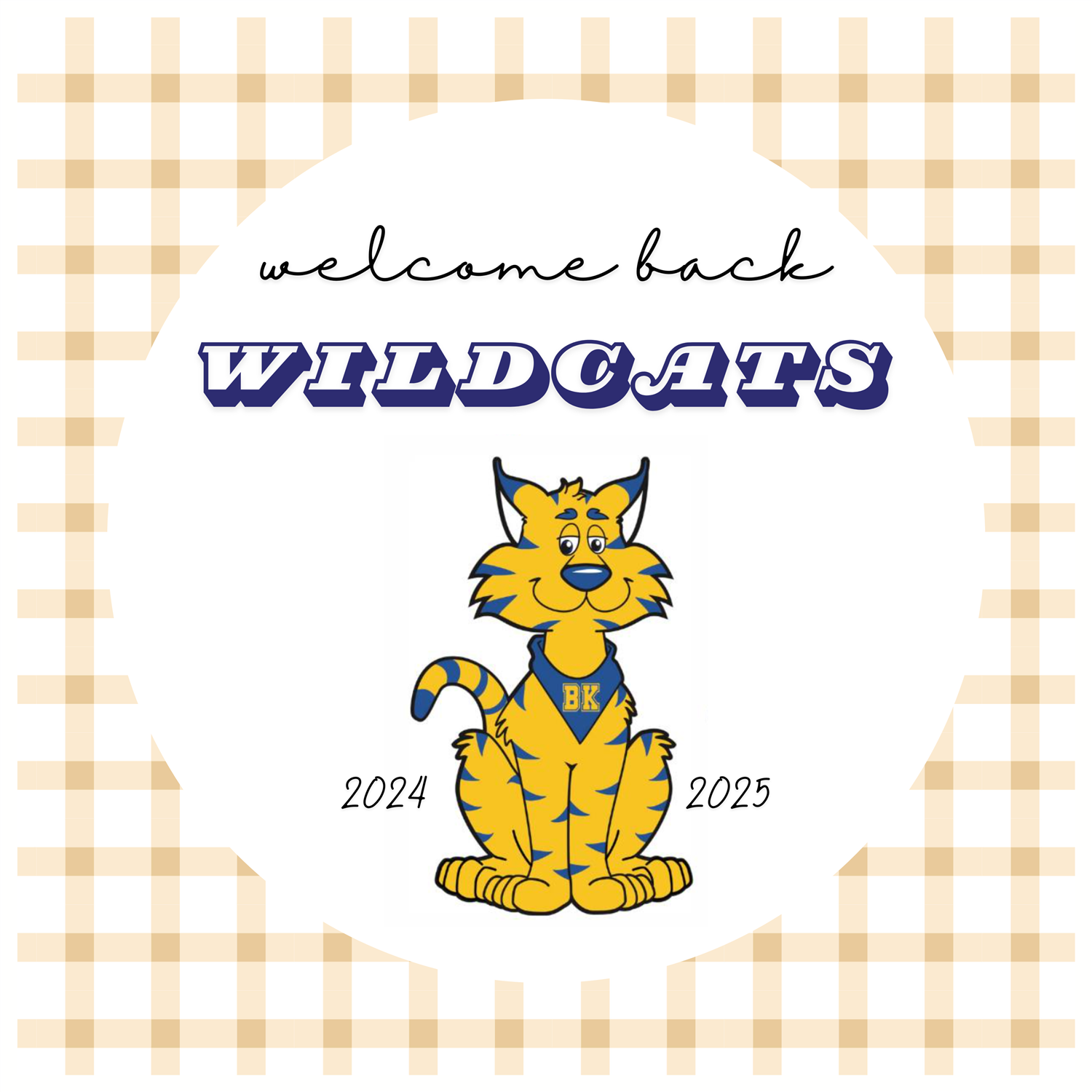  Welcome Back Wildcats